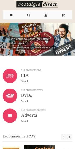Mobile page screenshot