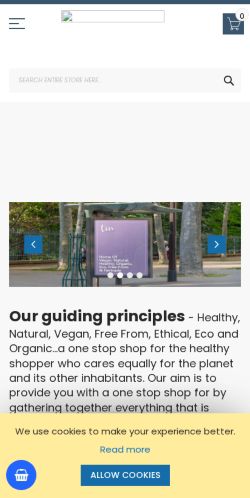 Mobile page screenshot
