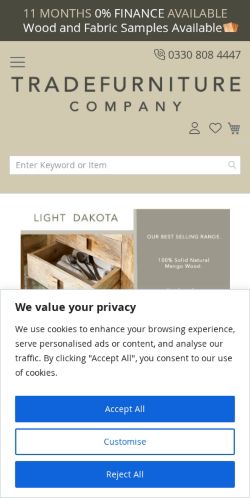 Mobile page screenshot