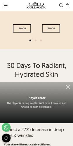 Mobile page screenshot