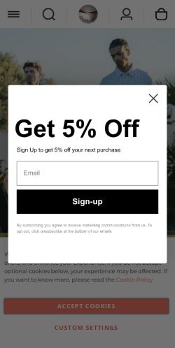 Mobile page screenshot