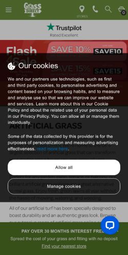 Mobile page screenshot