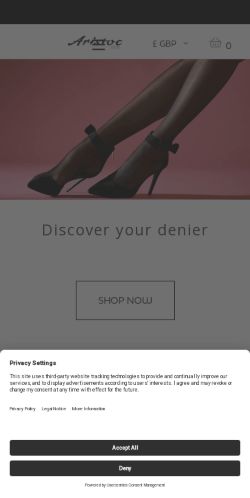 Mobile page screenshot