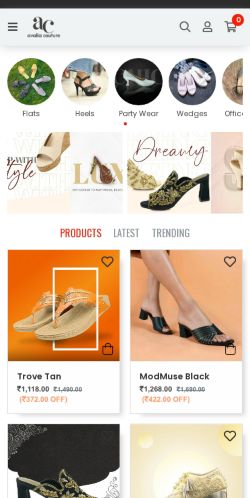 Mobile page screenshot