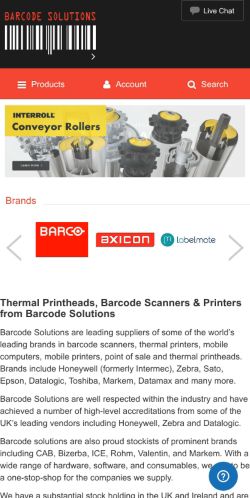 Mobile page screenshot