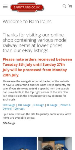 Mobile page screenshot