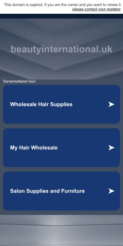 Mobile page screenshot