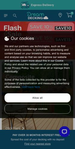 Mobile page screenshot