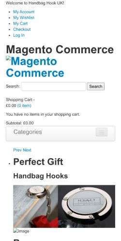 Mobile page screenshot