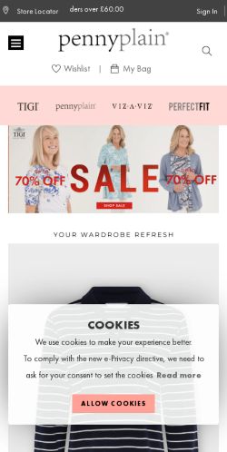 Mobile page screenshot