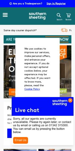 Mobile page screenshot