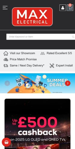 Mobile page screenshot