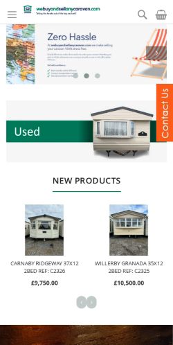 Mobile page screenshot