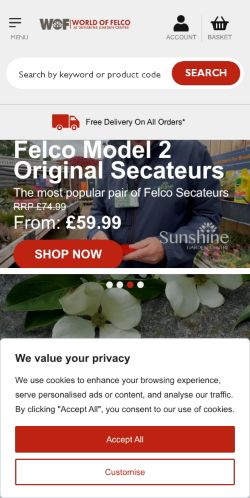 Mobile page screenshot