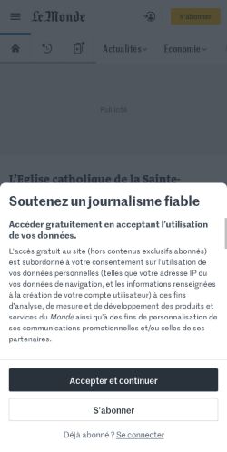 Mobile page screenshot