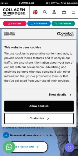 Mobile page screenshot