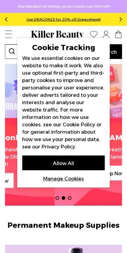 Mobile page screenshot