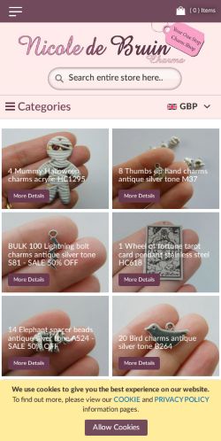 Mobile page screenshot