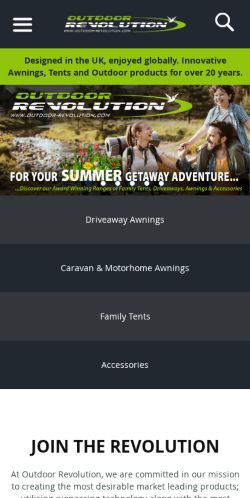 Mobile page screenshot