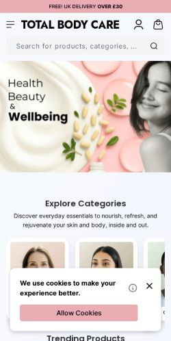 Mobile page screenshot