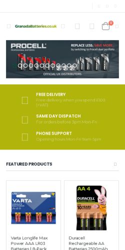 Mobile page screenshot