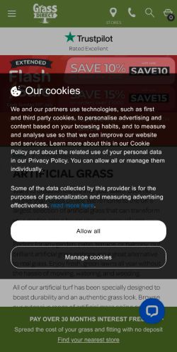 Mobile page screenshot