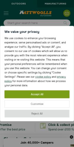 Mobile page screenshot