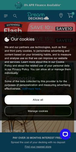 Mobile page screenshot
