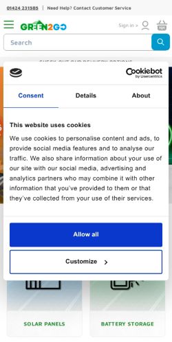 Mobile page screenshot