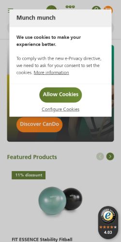 Mobile page screenshot