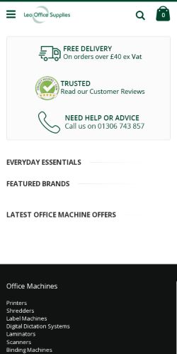 Mobile page screenshot