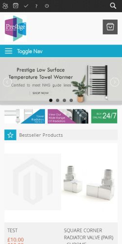 Mobile page screenshot