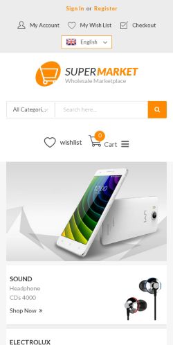 Mobile page screenshot