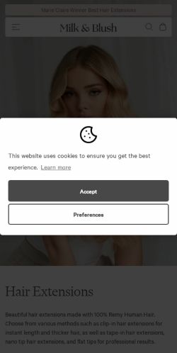 Mobile page screenshot
