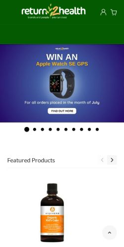 Mobile page screenshot