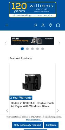Mobile page screenshot