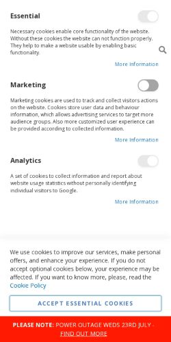 Mobile page screenshot