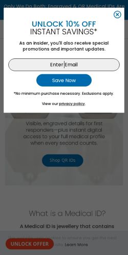 Mobile page screenshot