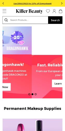 Mobile page screenshot