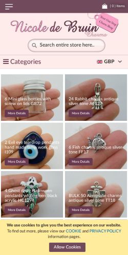 Mobile page screenshot