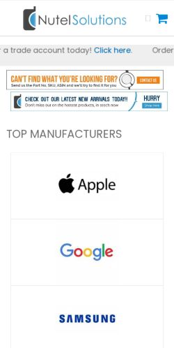 Mobile page screenshot