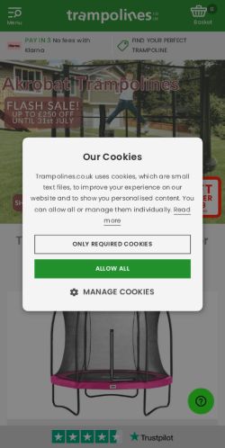 Mobile page screenshot