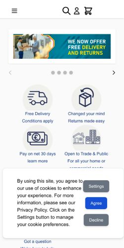 Mobile page screenshot