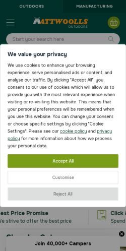 Mobile page screenshot
