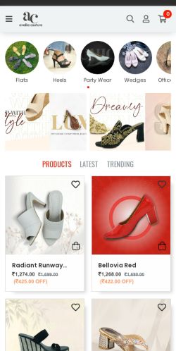 Mobile page screenshot