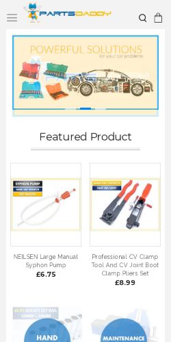 Mobile page screenshot