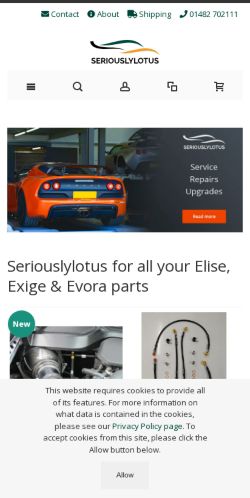 Mobile page screenshot