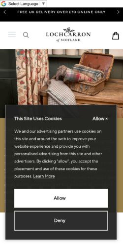 Mobile page screenshot