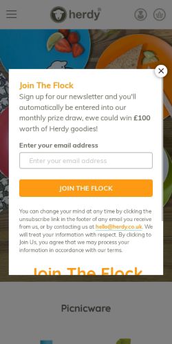 Mobile page screenshot
