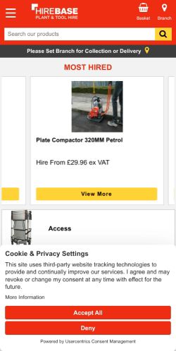 Mobile page screenshot